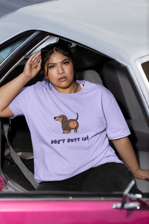 Don't Butt In' 😊 Unisex Classic Oversized T-Shirt