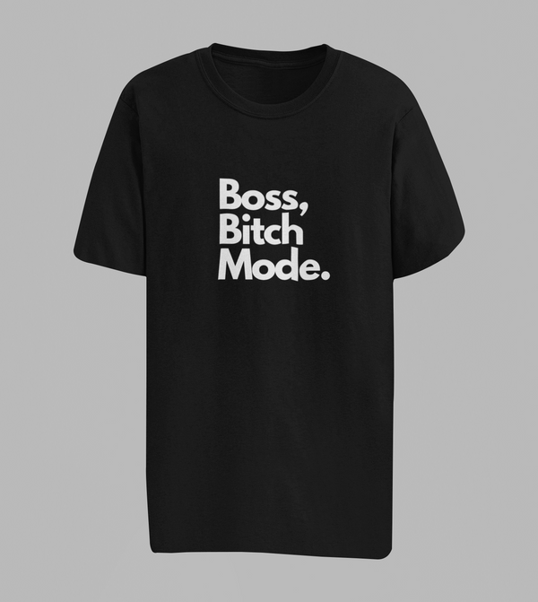 Boss Bitch Mode' 💅🏻 Unisex Classic Oversized T-Shirt