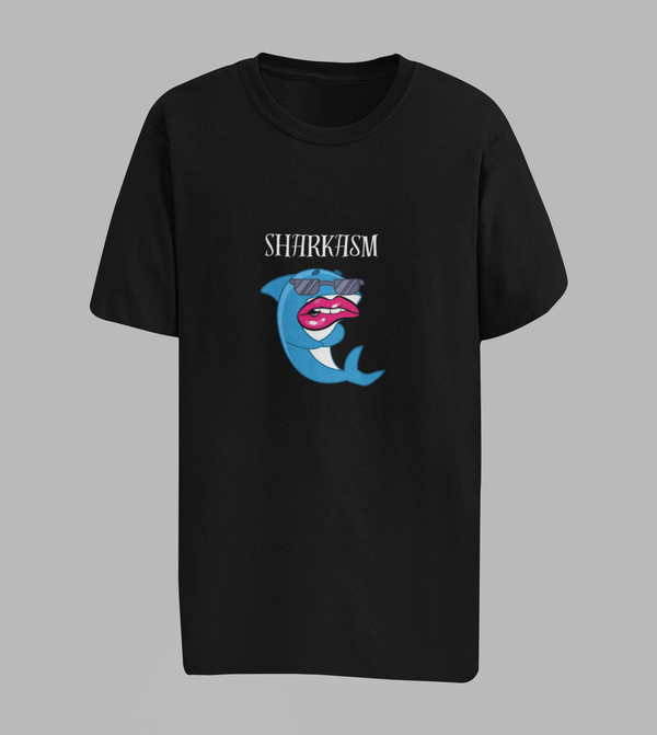 'Sharkasm' 🦈 Unisex Classic Oversized T-Shirt